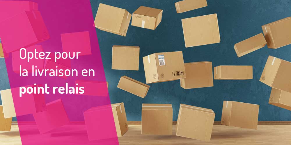 Optez pour la livraison en point relais sur OfficePartner.fr