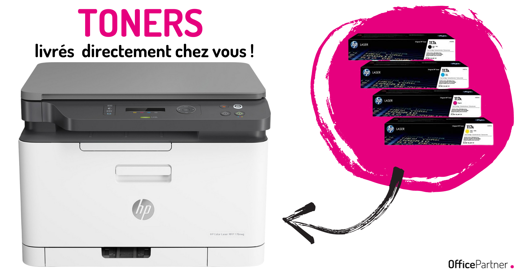 Votre toner est bientôt vide ? Remplacez-le rapidement et automatiquement avant qu'il ne soit vide avec notre solution Remote Service Box. Gagnez du temps et optimisez votre réapprovisionnement !