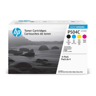 Multipack - Cartouches de toner d'origine Samsung CLT-P504C Noir - Cyan - Magenta - Jaune - SU400A