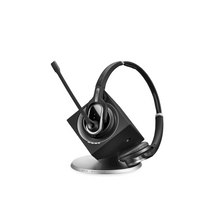 Pour optimiser votre productivité, choisissez une solution sans fil DECT. Améliorez la qualité de vos appels grâce à un son exceptionnel, un confort prolongé et une compatibilité multi- appareils. Avec sa technologie audio avancée, perceptible des deux côtés de la ligne, le DW améliore votre expérience client.