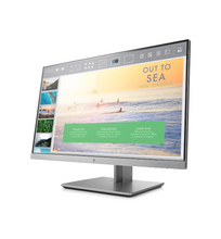 Moniteur 23" HP 1 920 x 1 080 EliteDisplay E233 HDMI/DP - 1FH46AA#ABB. Le moniteur HP E233 sera idéal pour travailler confortablement grace à ses 23 pouces et ses bords fins. Réglable en hauteur et pivotable en mode portrait, il sera parfaitement adapté à toutes les utilisations. Anti-reflets, LED, Plug & Play, 1920 X 1080, HMDI 1.4, Displayport 1.2.