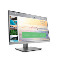 Moniteur 23" HP 1 920 x 1 080 EliteDisplay E233 HDMI/DP - 1FH46AA#ABB. Le moniteur HP E233 sera idéal pour travailler confortablement grace à ses 23 pouces et ses bords fins. Réglable en hauteur et pivotable en mode portrait, il sera parfaitement adapté à toutes les utilisations. Anti-reflets, LED, Plug & Play, 1920 X 1080, HMDI 1.4, Displayport 1.2.