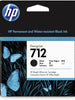Cartouche d'encre couleur noir d'origine HP 712 DesignJet 80mL - 3ED71A