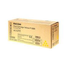 Cartouche de toner d'origine Ricoh P C600 jaune - 408317