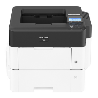 Imprimante Laser Ricoh A4 Noir et Blanc P 801 - 418473