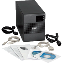 Onduleur 500VA/350W | EATON - En plus de protéger votre matériel informatique et de fournir de l'énergie, cet onduleur 5SC500I vous aide à consommer moins d'énergie !