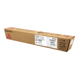Cartouche de toner d'origine Ricoh MP C305 magenta - 842081/841596 - OfficePartner.fr