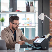 Scanner de documents bureautique recto-verso Wi-Fi Brother - ADS-3600W