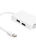 Adaptateur Mini DisplayPort Mâle / DP +HDMI +DVI24 - 61768
