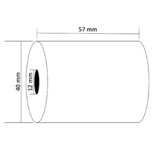 Bobine et rouleau papier thermique pour carte bancaire et TPE.