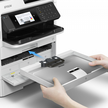 Imprimante multifonctions Epson A4 Couleur - WF-C579RDTWF : La dernière imprimante A4 RIPS MFD offre des vitesses d’impression, de numérisation et de copie élevées, avec un encombrement, un coût total de possession et un impact environnemental réduits.