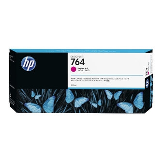 Cartouche d'encre d'origine HP 764 DesignJet magenta 300ml - C1Q14A