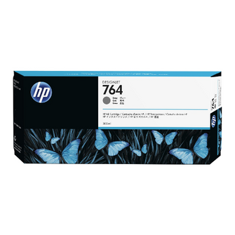Cartouche d'encre d'origine HP 764 DesignJet gris 300ml - C1Q18A