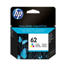 Cartouche d'encre 3 couleurs d'origine HP 62 - C2P06AE - Officepartner. fr
