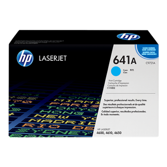 Cartouche de toner d'origine HP 641A couleur cyan - C9721A - OfficePartner.fr