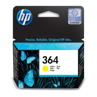 cartouche d'encre couleur jaune d'origine HP 364 - CB320EE - officepartner.fr