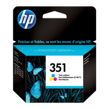 cartouches d'encre 3 couleurs d'origine HP 351 - CB337EE