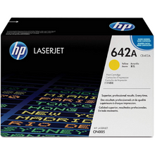 Cartouche de toner d'origine HP 642A couleur jaune - CB402A - OfficePartner.fr