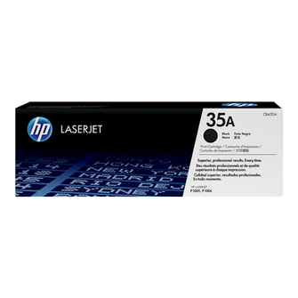 Cartouche de toner d'origine HP 35A noir - CB435A - OfficePartner.fr