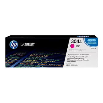 Cartouche de toner d'origine HP 304A magenta - CC533A - OfficePartner.fr