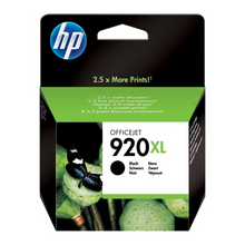 Cartouche d'encre couleur noir d'origine HP920XL - CD975AE - Officepartner.fr