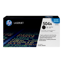 Cartouche de toner d'origine HP 504A couleur noir - CE250A - OfficePartner.fr