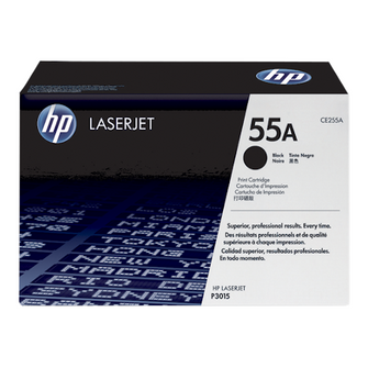 Cartouche de toner d'origine HP 55A couleur noir - CE255A - OfficePartner.fr