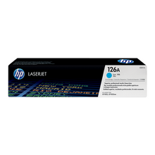 Cartouche de toner d'origine HP 126A cyan - CE311A - OfficePartner.fr