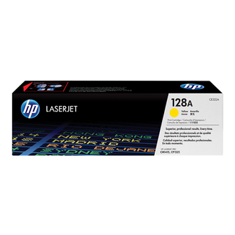 Cartouche de toner d'origine HP 128A jaune - CE322A - OfficePartner.fr