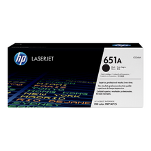 Cartouche de toner d'origine HP 651A couleur noir - CE340A - OfficePartner.fr