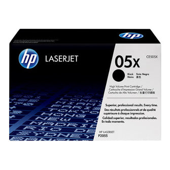 Cartouche de toner d'origine HP 05X noir - CE505X - OfficePartner.fr