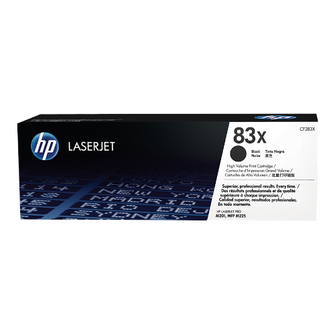 Cartouche de toner d'origine HP 83X couleur noir - CF283X - OfficePartner.fr