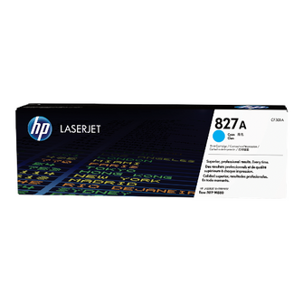 Cartouche de toner d'origine HP 827A couleur cyan - CF301A - OfficePartner.fr