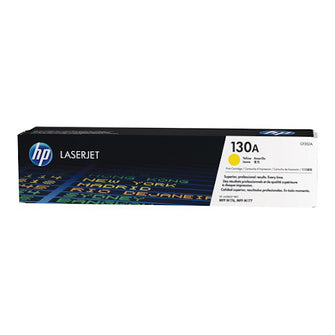 ➤ HP 130A - Réf. CF352A - Cartouche de TONER d'origine imprimante LASER couleur JAUNE - A commander sur OfficePartner I Paiement sécurisé ✓