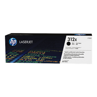 Cartouche de toner d'origine HP 312X noir - CF380X - OfficePartner.fr