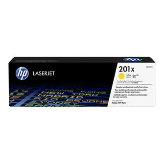 ➤ HP 201X - Réf. CF402X - Cartouche de TONER d'origine imprimante LASER couleur JAUNE - A commander sur OfficePartner I Paiement sécurisé ✓