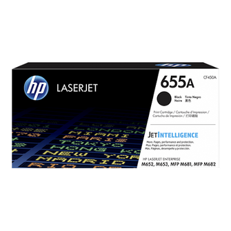 Cartouche de toner d'origine HP 655A couleur noir - CF450A - OfficePartner.fr