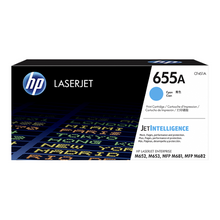 Cartouche de toner d'origine HP 655A couleur cyan - CF451A - OfficePartner.fr