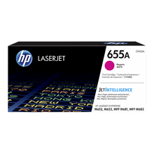 Cartouche de toner d'origine HP 655A couleur magenta - CF453A - OfficePartner.fr