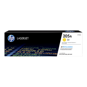 ➤ HP 205A - Réf. CF532A - Cartouche de TONER d'origine imprimante LASER couleur JAUNE - A commander sur OfficePartner I Paiement sécurisé ✓