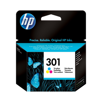 Cartouche d'encre couleur d'origine HP 301 - CH562EE - Officepartner.fr