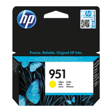 Cartouche d'encre couleur jaune d'origine HP 951 - CN052AE - officepartner.fr