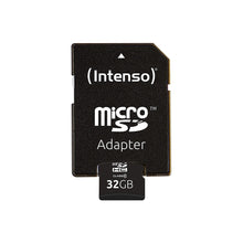 Carte Mémoire Micro SD 32Gb Intenso avec adaptateur SD-SDHC - 3413480