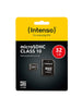 Carte Mémoire Micro SD 32Gb Intenso avec adaptateur SD-SDHC - 3413480