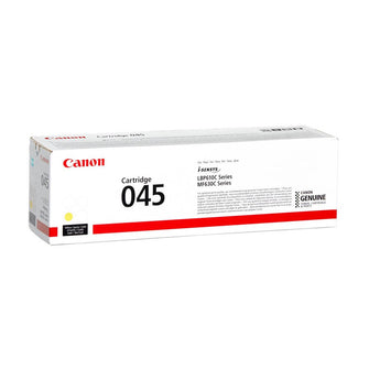 Cartouche de toner d'origine Canon 045 Jaune - 1239C002