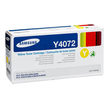 Cartouche de toner d'origine Samsung CLT-Y4072S Jaune - SU472A