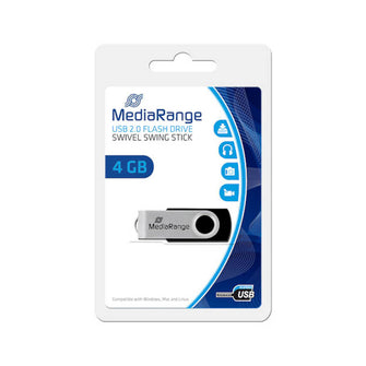 Clé USB 4Go MediaRange Flexi Flash Drive 15MB/S USB 2.0 - MR907