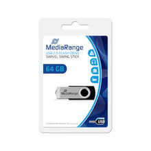 Clé USB 64Go MediaRange Flexi Flash Drive 15MB/S USB 2.0 - MR912