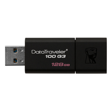 Clé USB 3.0 Kingston DataTraveler 100 128Go - DT100G3/128GB