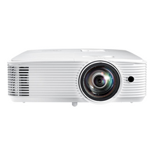 Projecteur DLP Optoma W309ST - E9PD7DR01EZ1 - Projetez des présentations vives et lumineuses à tout moment de la journée sans effort. Conçu pour les salles de classe et de réunion, le vidéoprojecteur W309ST possède un haut-parleur intégré et un USB Power : parfait pour connecter un ordinateur portable, un PC ou un lecteur Blu-ray pour projeter des images claires.